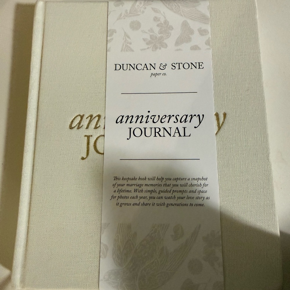 Duncan & Stone Anniversary Journal